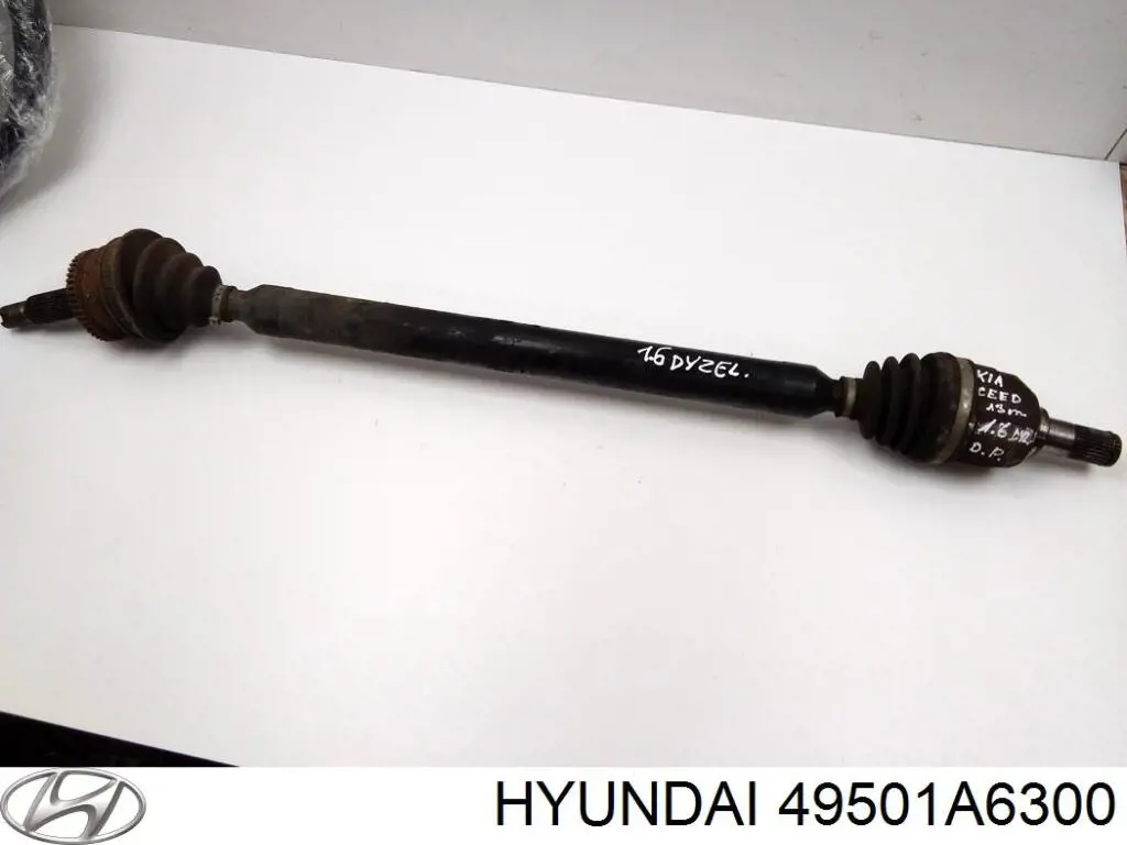 Піввісь передня, права Hyundai I30 хетчбек (GDH) (2012 - 2016) ціна, від 83.05 USD