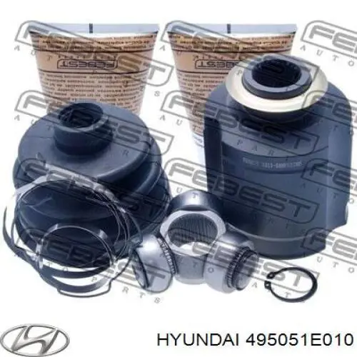 ШРКШ внутрішній, передній, лівий на Hyundai Accent III MC