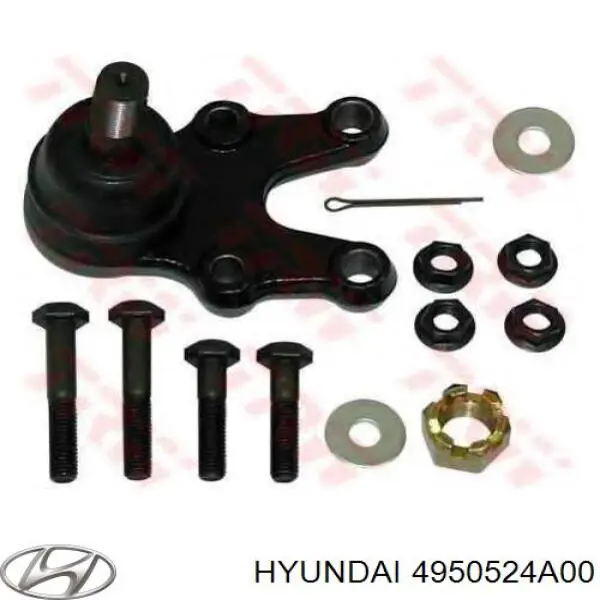 Граната внутрішня ліва 4950524A00 Hyundai/Kia