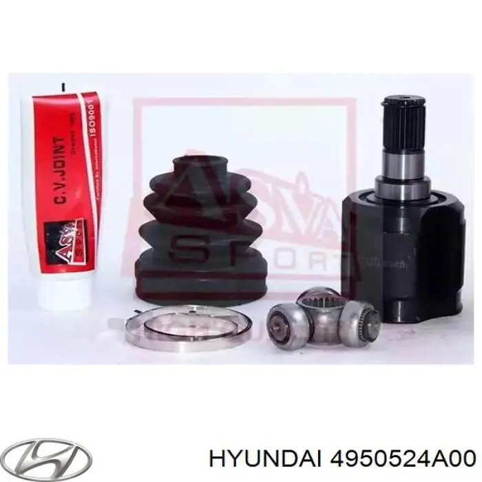 ШРКШ внутрішній, передній Hyundai/Kia 4950524A00 ціна, від 38.01 USD