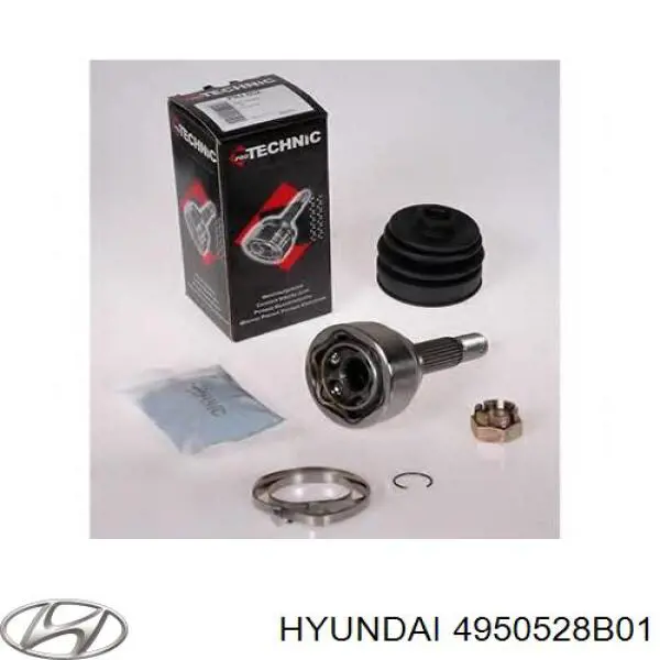 Граната колісна Hyundai/Kia 4950528B01 ціна, від 24.08 USD