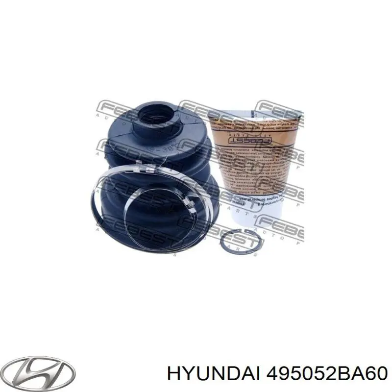 ШРУС внутрішній, задній Hyundai/Kia 495052BA60 ціна, від 18.22 USD