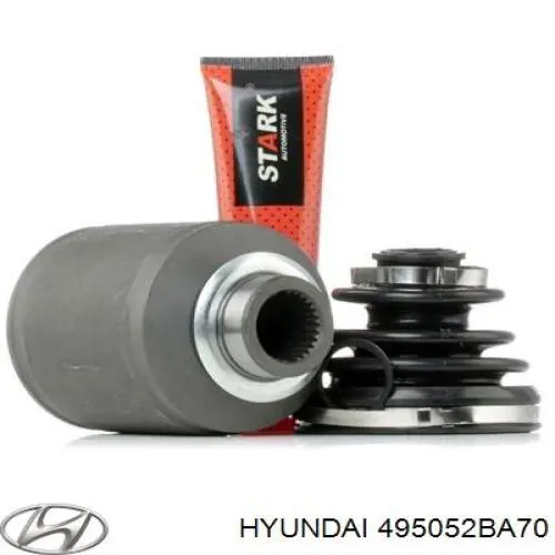 Шарнір кутових швидкостей передній лівий Hyundai/Kia 495052BA70 ціна, від 55.69 USD