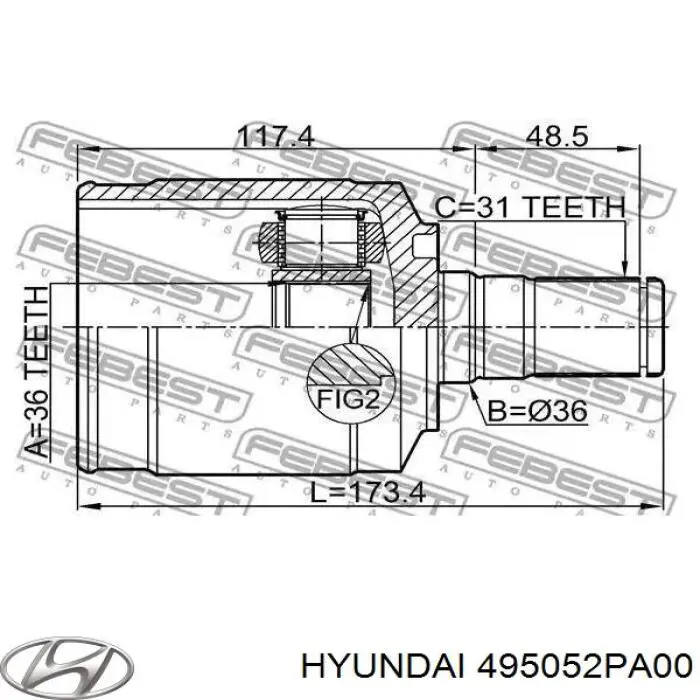  495052PA00 Hyundai/Kia