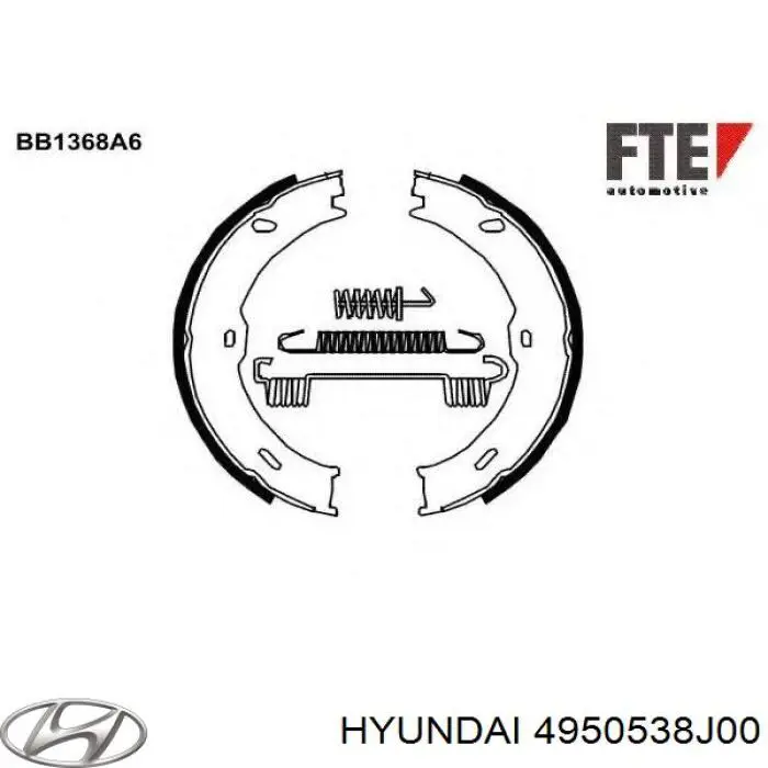 4950538J00 Hyundai/Kia шрус внутрішній, передній, лівий