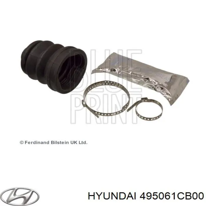 Пильник гранати внутрішній, передній півосі Hyundai/Kia 495061CB00 ціна, від 5.61 USD