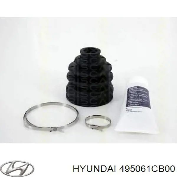 Купити 495061CB00 Hyundai/Kia Пильник шарніра кутових швидкостей внутрішній передній