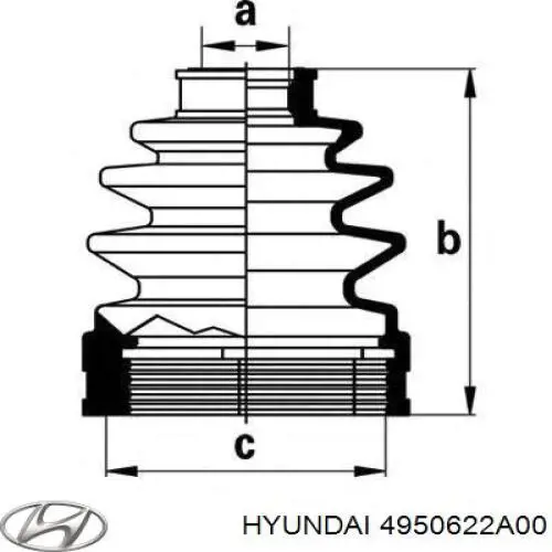  4950622A00 Hyundai/Kia