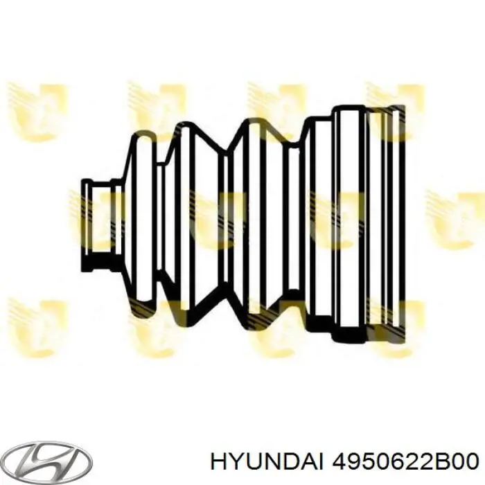 4950622B00 Hyundai/Kia пильник шруса внутрішній, передній піввісі