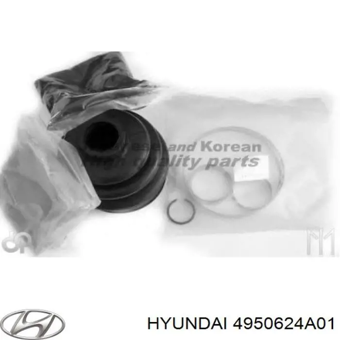 Пильник ШРУСа зовнішній 4950624A01 Hyundai/Kia