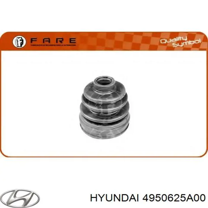 Пильник гранати внутрішній, передній півосі Hyundai/Kia 4950625A00 ціна, від 6.05 USD