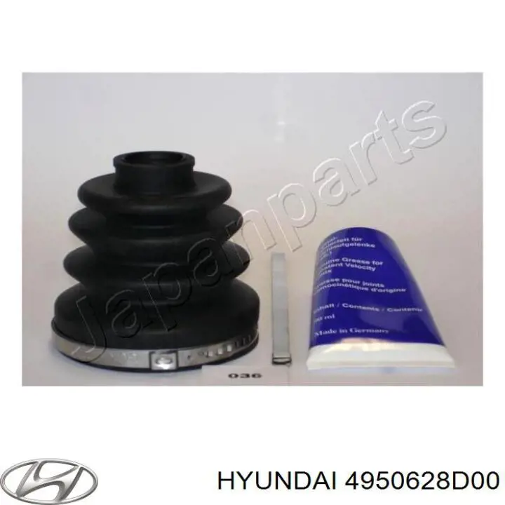 Пильник гранати внутрішній, передній півосі Hyundai/Kia 4950628D00 ціна, від 8.05 USD