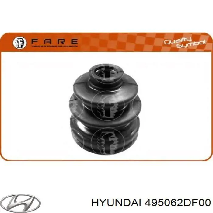 Пильник гранати внутрішній, передній півосі Hyundai/Kia 495062DF00 ціна, від 6.51 USD