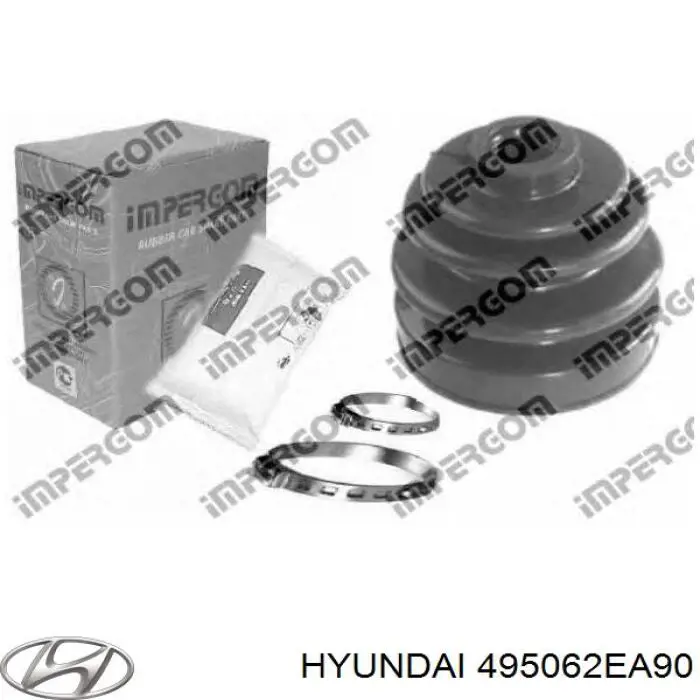 Купити 495062EA90 Hyundai/Kia Пильник шарніра кутових швидкостей внутрішній передній