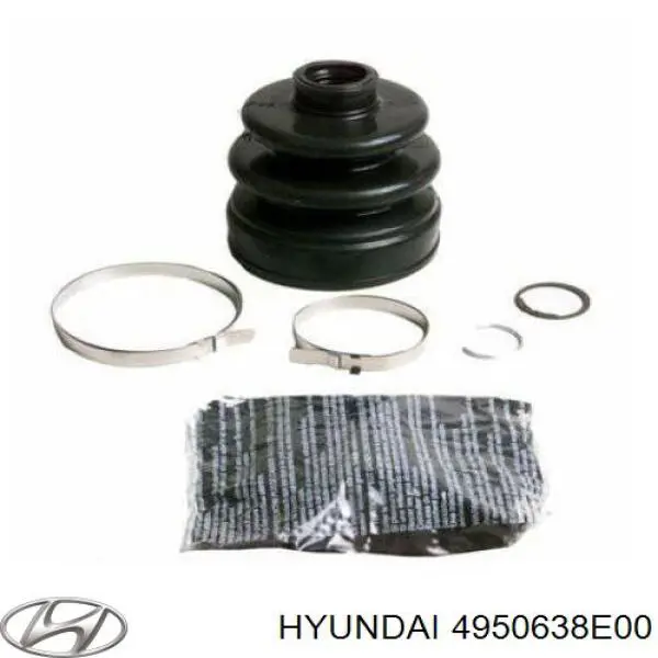 Купити 4950638E00 Hyundai/Kia Пильник шарніра кутових швидкостей внутрішній передній