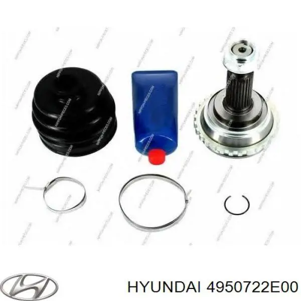 Піввісь передня ліва Hyundai Accent I