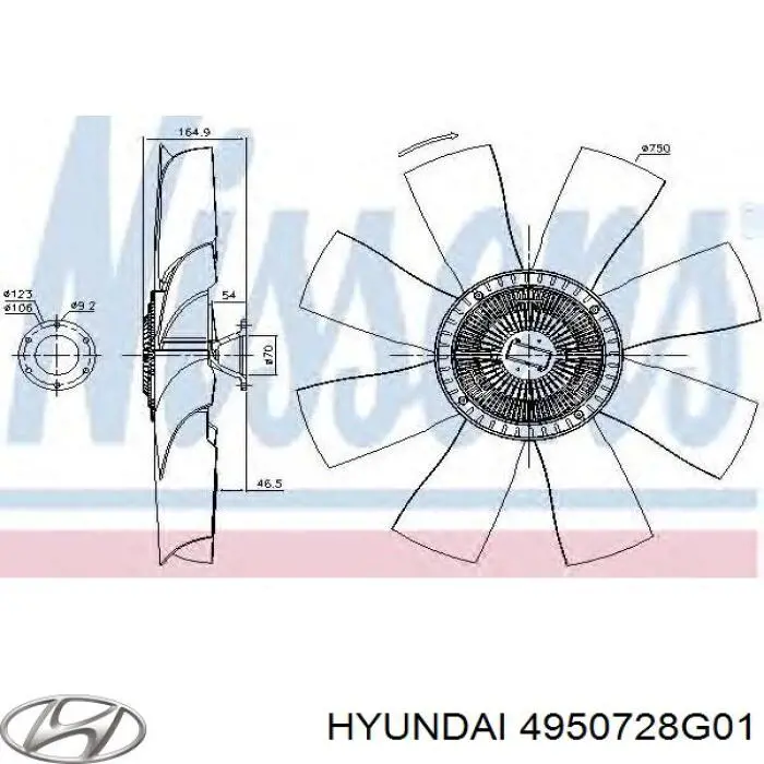4950728G01 Hyundai/Kia шрус зовнішній передній