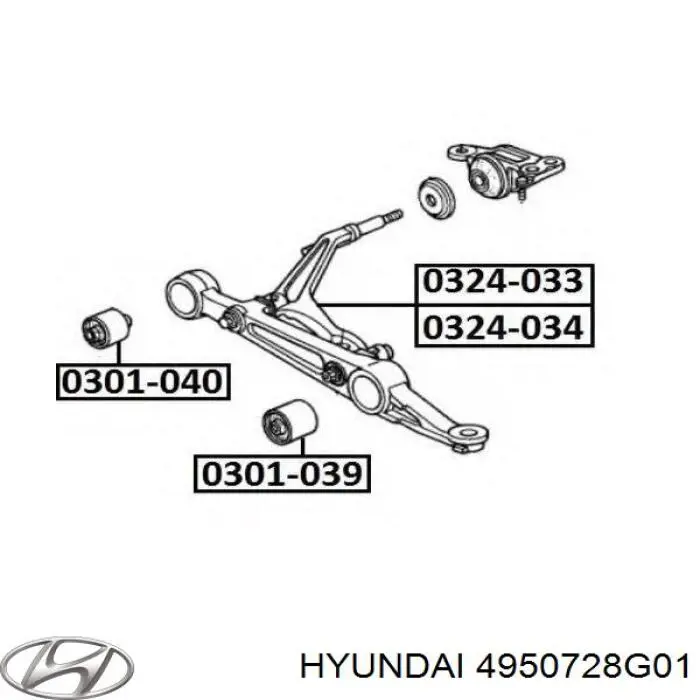 Граната колісна Hyundai/Kia 4950728G01 ціна, від 24.47 USD