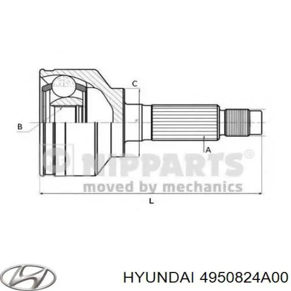 4950824A00 Hyundai/Kia 