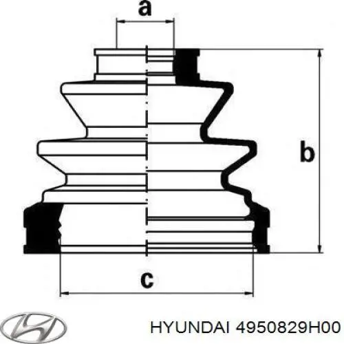 Купити Піввісь права Hyundai Lantra II 