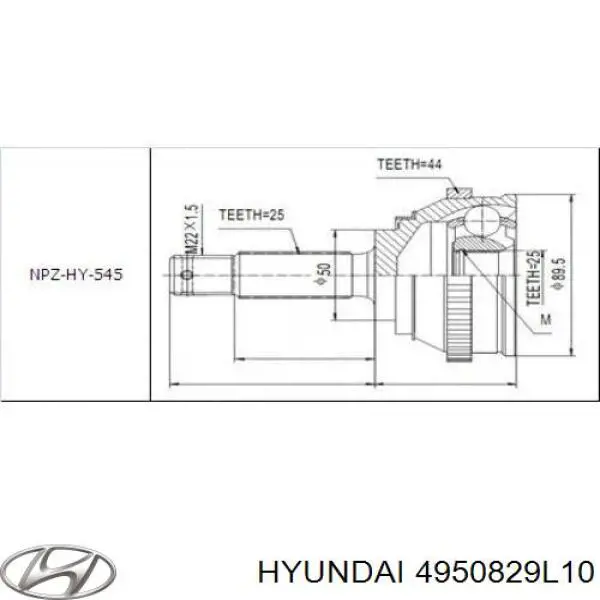  4950829L10 Hyundai/Kia