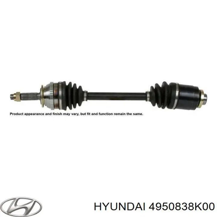 4950838K00 Hyundai/Kia піввісь (привід передня, права)