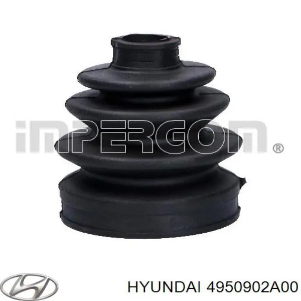 4950902A00 Hyundai/Kia Пильник ШРУСа зовнішній, передній піввісі