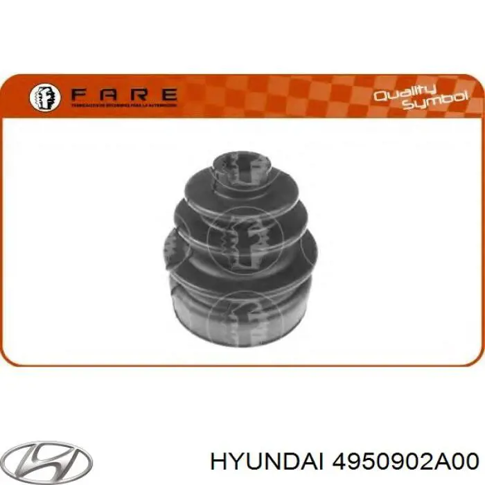 Купити 4950902A00 Hyundai/Kia Пильник шарніра приводу
