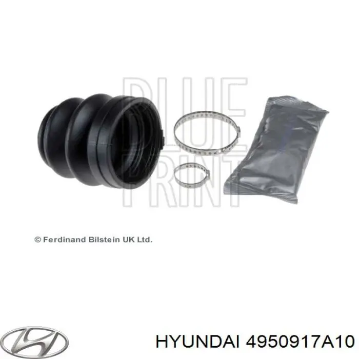 Пильник шарніра кутових швидкостей зовнішній передній Hyundai/Kia 4950917A10 ціна, від 15.12 USD