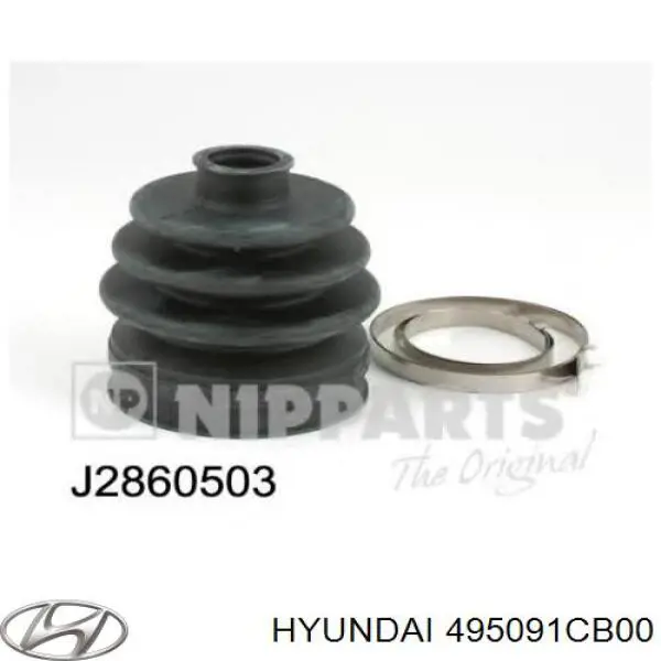 Пыльник шруса наружный HYUNDAI 495091CB00