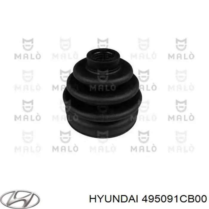 Пильник шарніра кутових швидкостей зовнішній передній Hyundai/Kia 495091CB00 ціна, від 7.73 USD