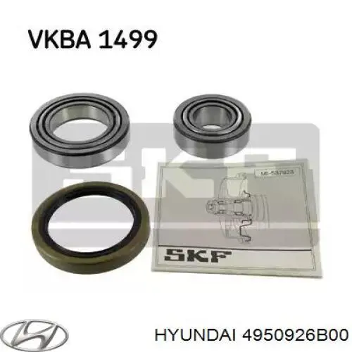 4950926B00 Hyundai/Kia Пильник ШРУСа зовнішній, передній піввісі