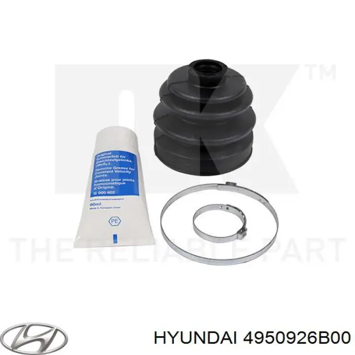 Купити 4950926B00 Hyundai/Kia Пильник шарніра приводу
