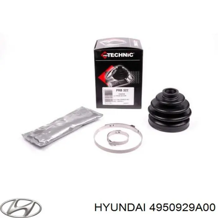 Пильник ШРУСа зовнішній 4950929A00 Hyundai/Kia