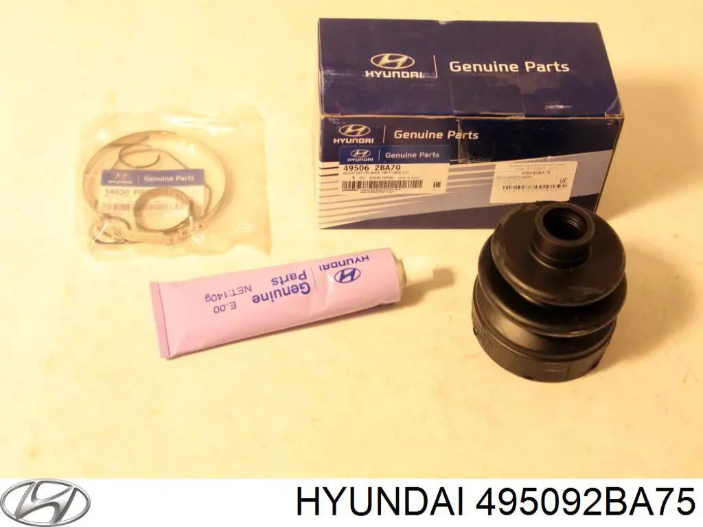 Пильники ШРКШів передній піввісі, комплект Hyundai/Kia 495092BA75 ціна, від 18.06 USD