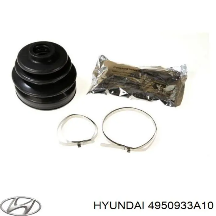 4950933A10 Hyundai/Kia Пильник ШРКШ внутрішній, передній півосі