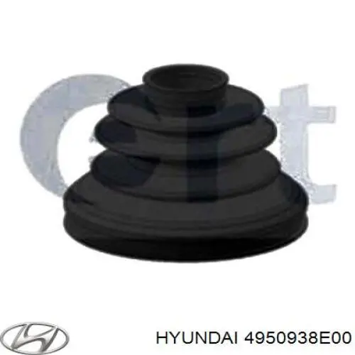 Купити 4950938E00 Hyundai/Kia Пильник шарніра кутових швидкостей внутрішній передній