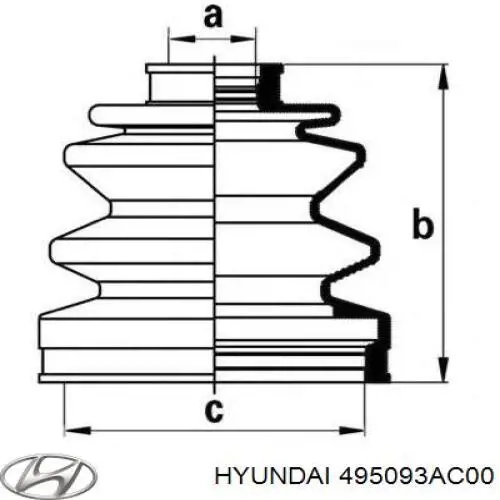  495093AC00 Hyundai/Kia