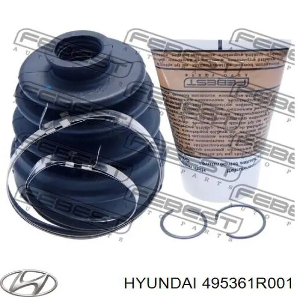 Купити 495361R001 Hyundai/Kia Граната внутрішня, передня, ліва