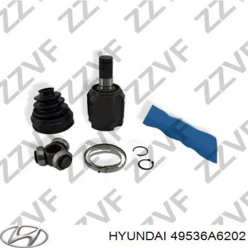 Шарнір кутових швидкостей передній лівий Hyundai/Kia 49536A6202 ціна, від 24.90 USD