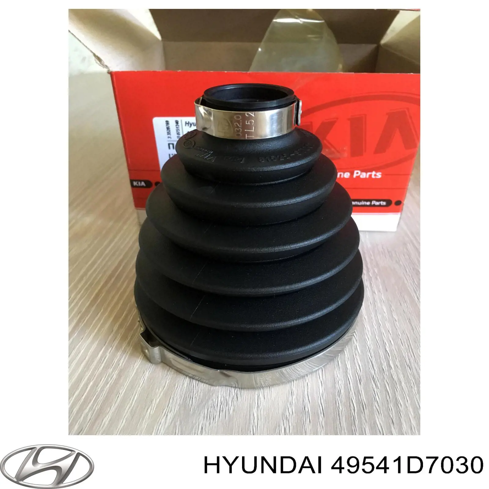 49541D7030 Hyundai/Kia Пильник ШРУСа зовнішній, передній піввісі