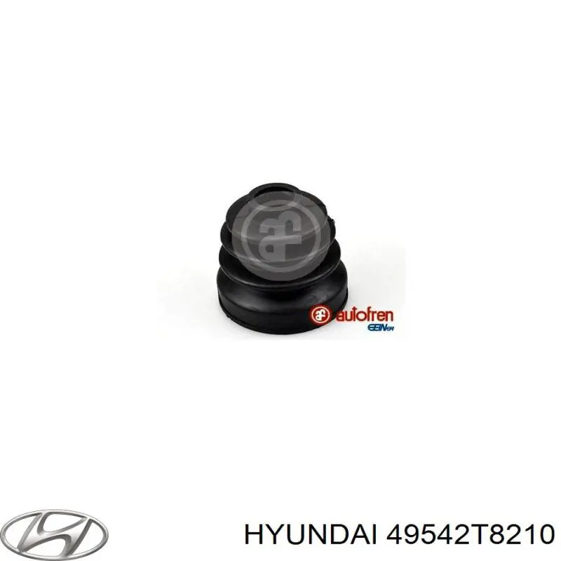 49542T8210 Hyundai/Kia Пильник ШРКШ внутрішній, передній півосі