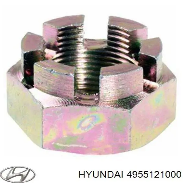 Купити 4955121000 Hyundai/Kia Гайка маточини передньої