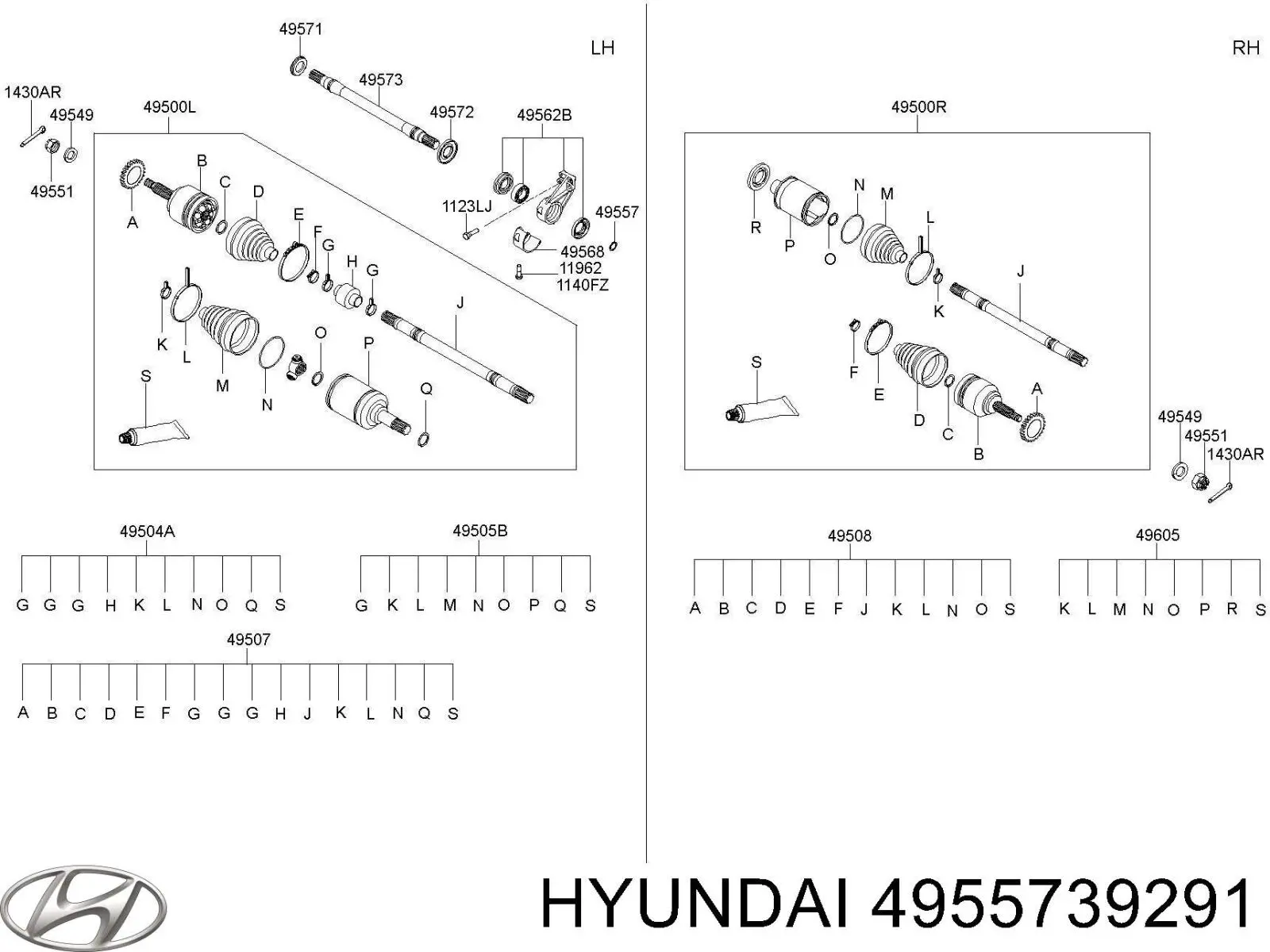  4955739291 Hyundai/Kia