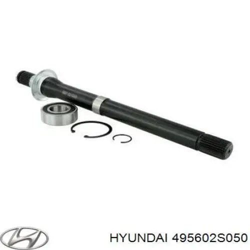Вал приводу проміжний 495602S050 Hyundai/Kia