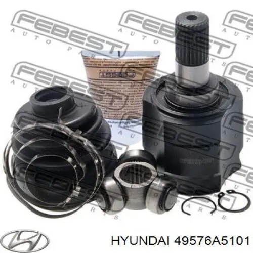  Hyundai/Kia 49576A5101 ціна, від 117.10 USD