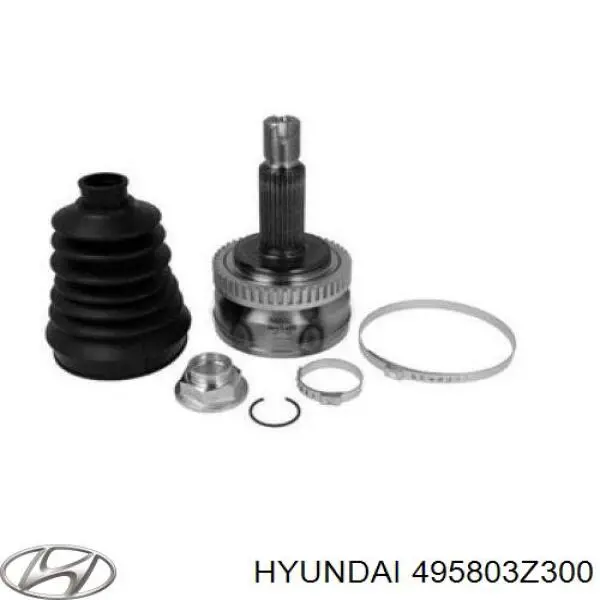ШРУС зовнішній передній, правий Hyundai/Kia 495803Z300 ціна, від 32.04 USD