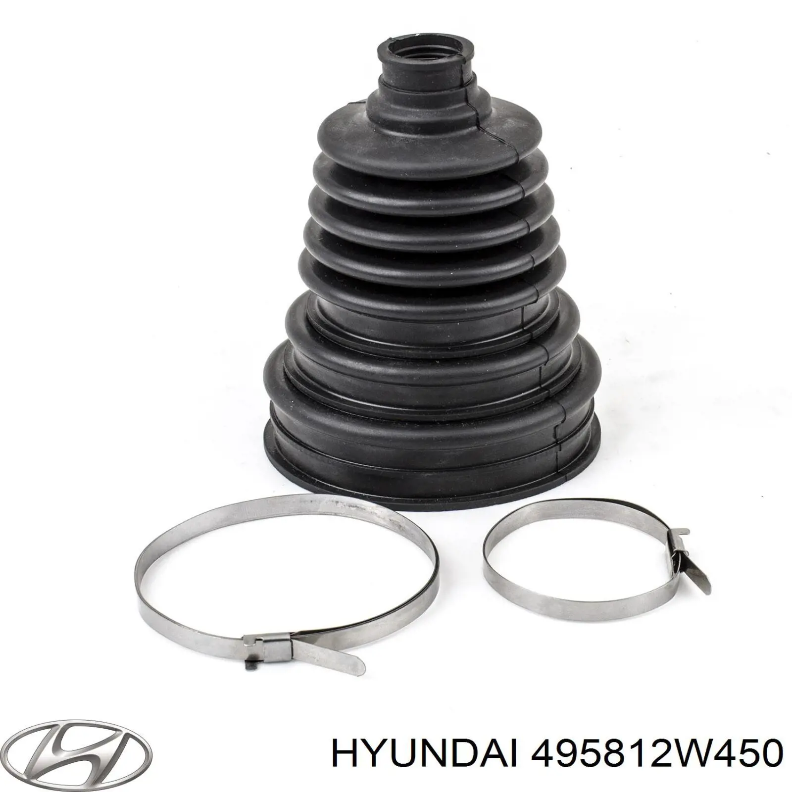 495812W450 Hyundai/Kia Пильники ШРУСів передній піввісі, комплект