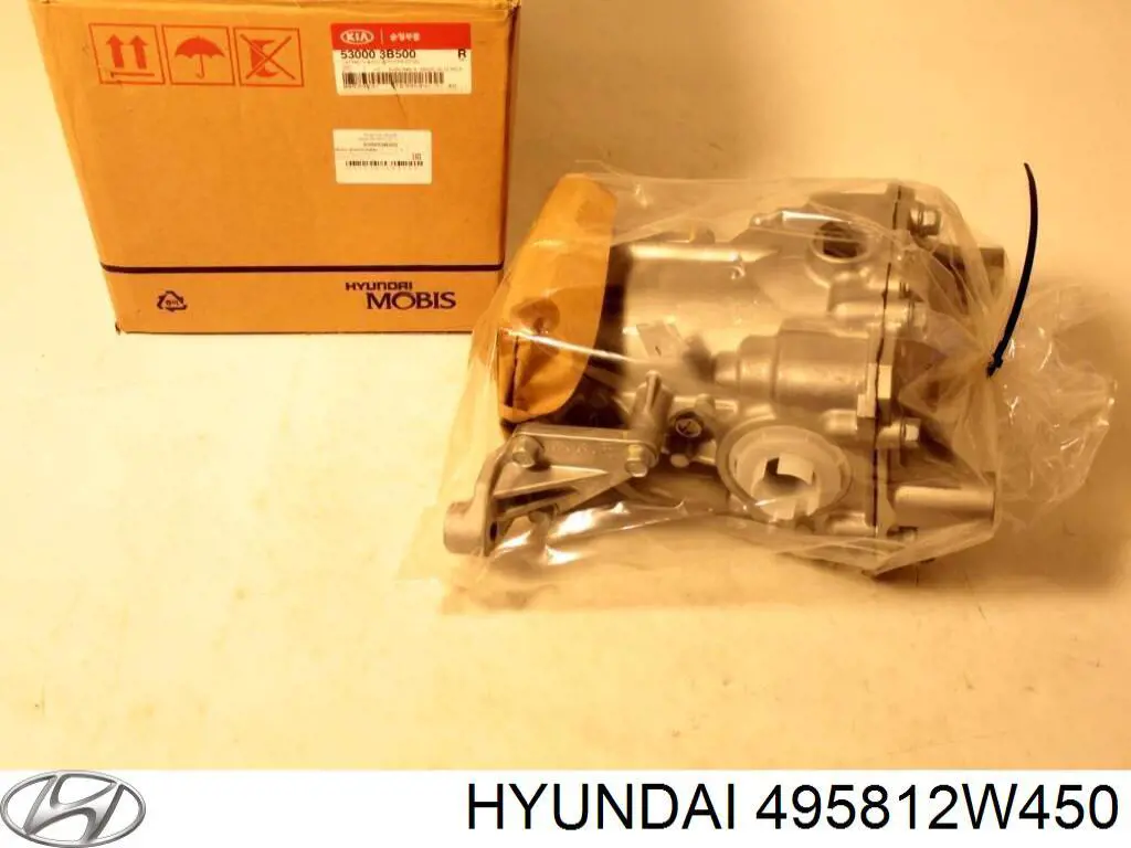 495812W450 Hyundai/Kia пильники шрусів передній піввісі, комплект