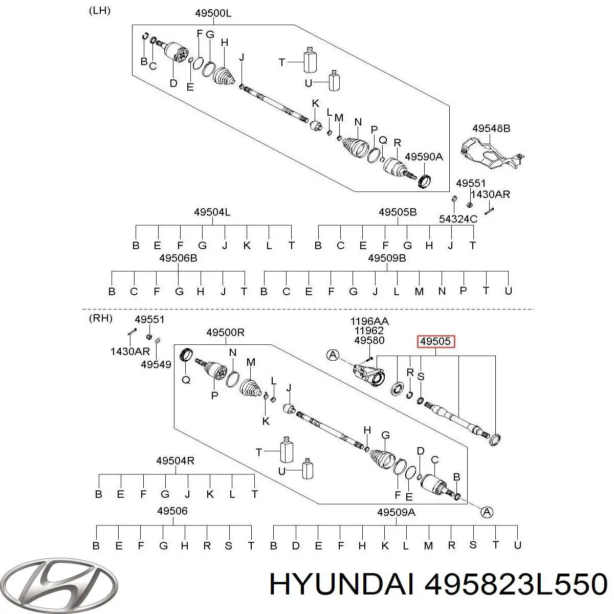  495823L550 Hyundai/Kia